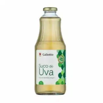 Suco de uva branco galiotto integral 1l
