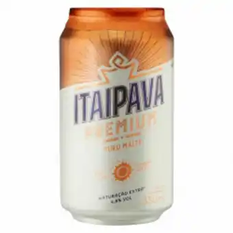 Cidade Supermercados Cerveja itaipava premium puro malte lt 350ml oferta