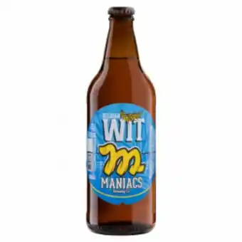 Cerveja maniacs belgian wit grf 600ml