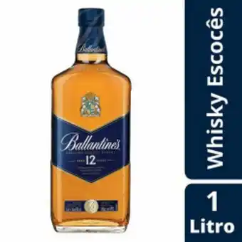 Whisky ballantine`s 1l 12 anos