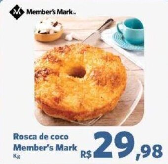 Sam's Club Rosca de coco Member's Mark kg oferta