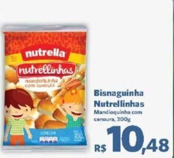 Sam's Club Bisnaguinha Nutrellinhas Mandioquinha com cenoura, 300g oferta