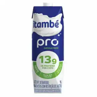 Cidade Supermercados Leite uht itambé 1l pro desnatado oferta