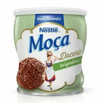 Leite condensado moça fiesta brigadeiro 385gr