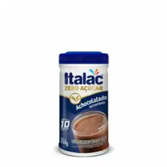 Cidade Supermercados Achocolatado em pó italac zero açúcar pt 210gr oferta