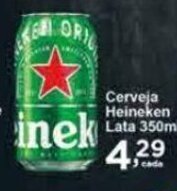 Rossi Supermercado Cerveja Heineken Lata 350ml oferta