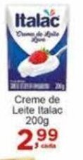 Rossi Supermercado Creme de Leite Italac 200g oferta