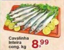 Rossi Supermercado Cavalinha Inteira cong. kg oferta