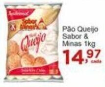 Rossi Supermercado Pão Queijo Sabor & Minas 1kg oferta
