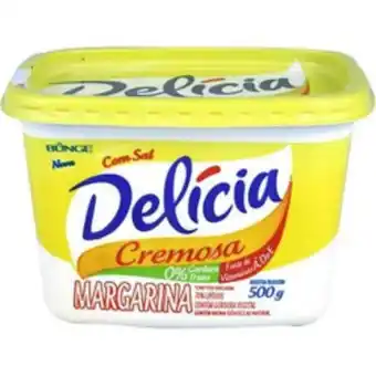 Cidade Supermercados Margarina delícia cremosa 500g oferta