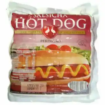 Cidade Supermercados Salsicha perdigão hot-dog resfriada 500g oferta