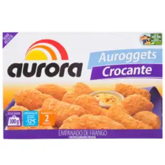 Cidade Supermercados Empanados de frango aurora auroggets 300gr oferta