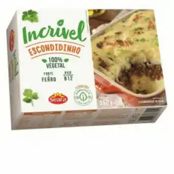 Escondidinho seara vegetal incrível 350gr
