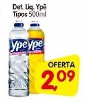 Cercadão Det. Liq. Ypê Tipos 500ml oferta
