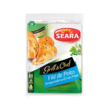 Cidade Supermercados File peito frango seara temperado 1kg oferta