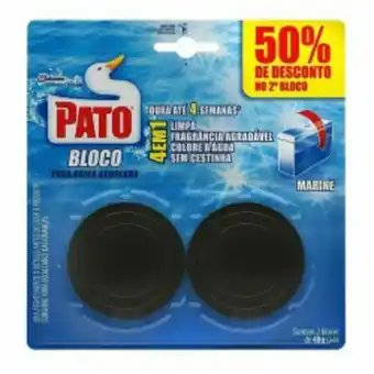 Bloco p/ caixa acop.pato marine c/2un 40g