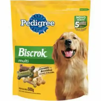 Cidade Supermercados Biscrok pedigree multi 5 cereais 500g oferta