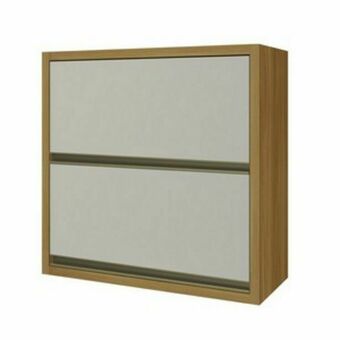 Lojas Guido Armário aéreo baronesa 80cm - 2 portas 500331 ./freijo/off white oferta