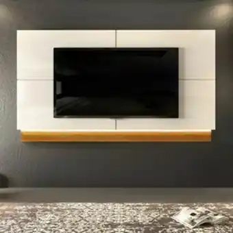 Lojas Guido Painel 2,40mt c/led ./off white/ cinam. avelan oferta