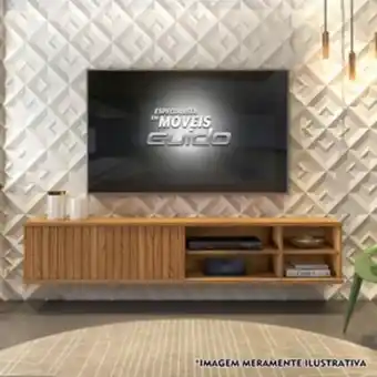 Lojas Guido Bancada greta 2,00mt c/pes ./carvalho nobre oferta