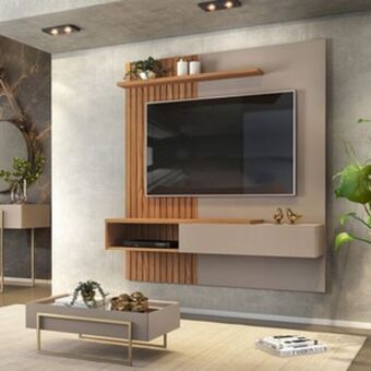 Lojas Guido Painel tito (suporta tv's de até 65'') - larg.:150 (cm) ./griz / carvalho nobre oferta