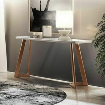 Lojas Guido Aparador livia 150x40 com vidro./off white/imbuia oferta