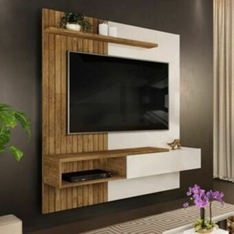 Lojas Guido Painel tito (suporta tv's de até 65'') - larg.:150 (cm) ./off white /demolição oferta