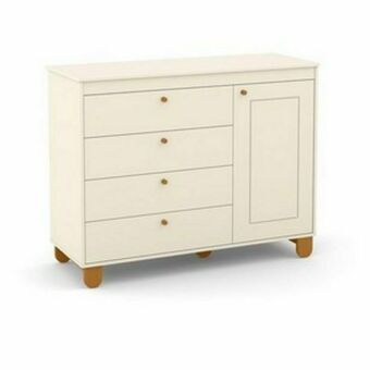 Lojas Guido Cômoda zupy laqueado eco wood ./off white oferta