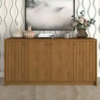 Buffet lia 100% mdf 4p 152x76x38 ./savana