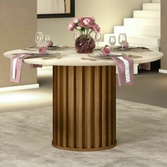 Lojas Guido Mesa viena red. 136x136x30 diam ./rust terrara/ off white oferta