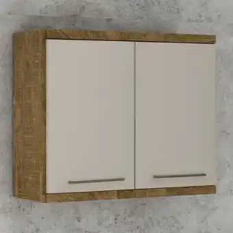 Lojas Guido Armário tarantela aereo 2 portas 80cm ./ype/off white oferta