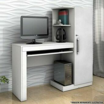 Escrivaninha office ./branco fosco