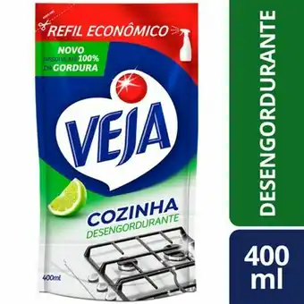 Desengordurante veja limão refil 400ml