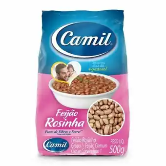 Supermercado Taquaral Feijão rosinha tipo 1 camil pacote 500g oferta