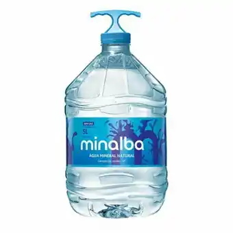 Água mineral sem gás minalba garrafão 5l