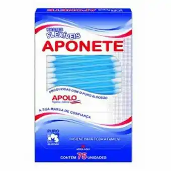 Haste cotonete apolo 75 un