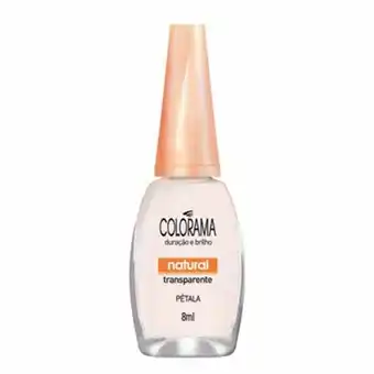 Esmalte colorama naturais pétala embalagem 8ml