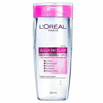 Demaquilante água micelar loreal paris 200ml