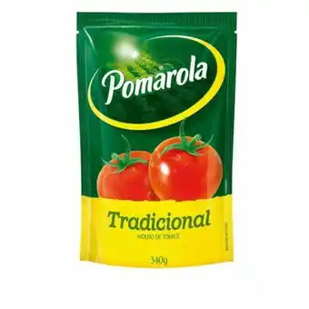 Molho de tomate tradicional pomarola sachê 340g