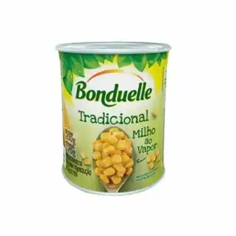 Milho verde bonduelle tradicional lata 170g
