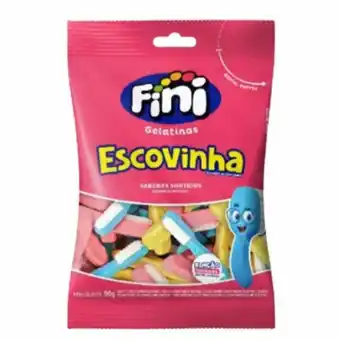 Bala gelatina escovinha fini 90g