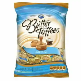 Supermercado Taquaral Bala butter toffees leite 100g oferta