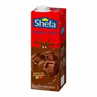 Supermercado Taquaral Bebida láctea shefa chocolate 1l oferta