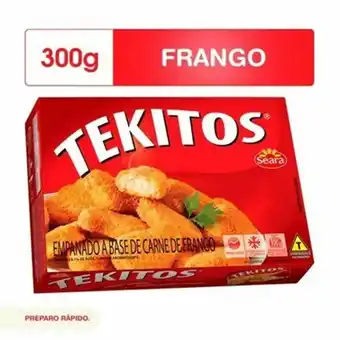 Supermercado Taquaral Empanado seara tekitos frango 300g oferta