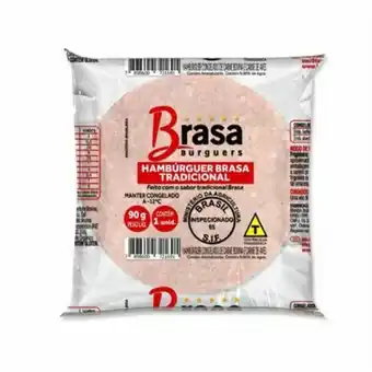 Hambúrguer tradicional brasa burguers 90g