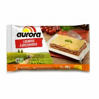 Lasanha aurora bolonhesa 600g