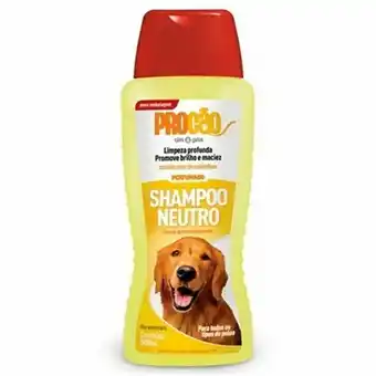 Shampoo para cães e gatos procão neutro embalagem 500ml