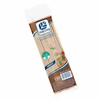 Espeto bambu churrasco theoto embalagem 50 un