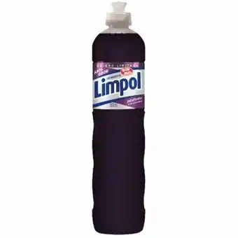 Detergente líquido limpol lavanda embalagem 500ml