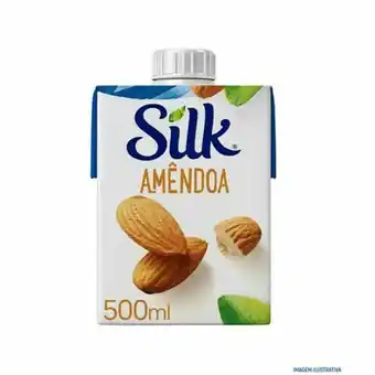 Bebida vegetal silk amêndoa 500ml